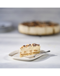 Waldrons Patisserie Gluten Free Brown Sugar &amp; Smoked Salted Caramel Cheesecake (1x16Ptn)
