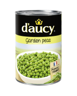 D&#039;aucy Garden Peas (12x400g)