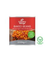 Country Range Reduced Sugar and Salt Baked Beans In Tomato Sauce (6x2.62kg)