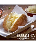 Bannisters Farm Extra Large Ready Baked Jacket Potatoes (3x10x280g)