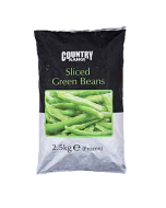 Country Range Sliced Green Beans (4x2.5kg)