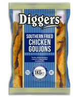 Diggers Southern Fried Chicken Goujons (5x1kg)