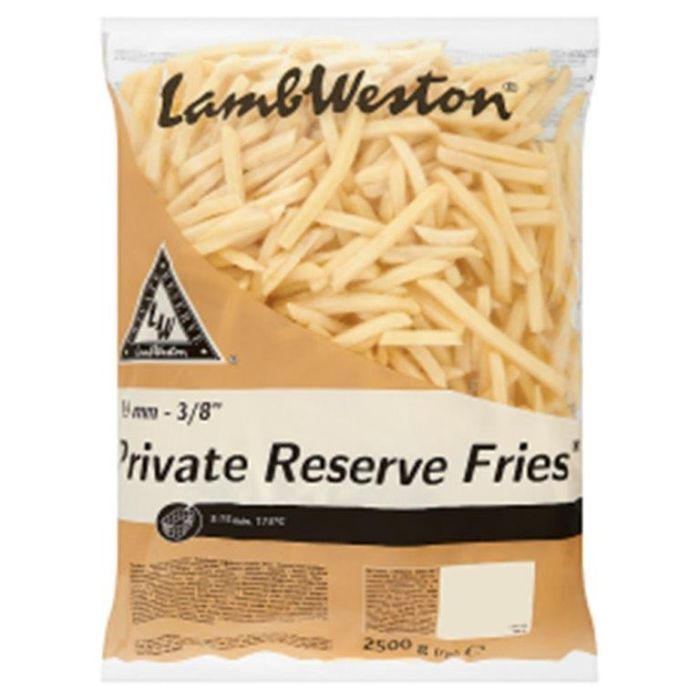 Lamb Weston Private Reserve Fries Skin Off 9x9mm (4x2.5kg